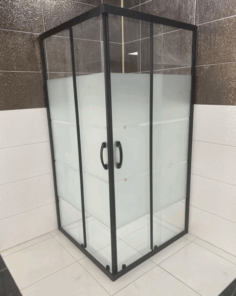 Gölcük 125X110 Kumlama Desen Duşakabin